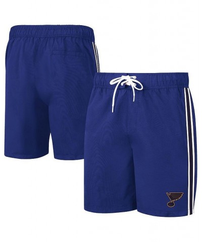 Men's Blue St. Louis Blues Sand Beach Swim Shorts $24.75 Swimsuits