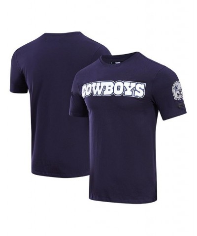 Men's Navy Dallas Cowboys Classic Chenille T-shirt $22.56 T-Shirts