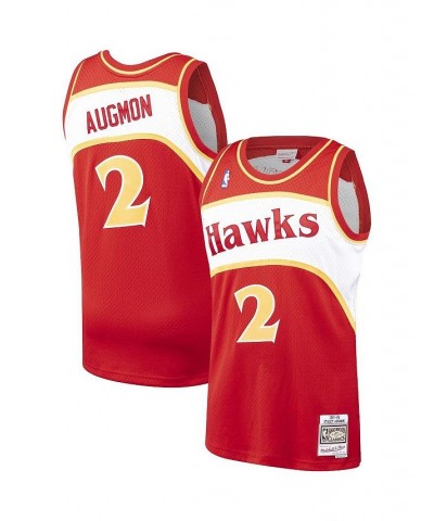 Men's Stacey Augmon Red Atlanta Hawks Hardwood Classics 1991-92 Swingman Jersey $44.95 Jersey