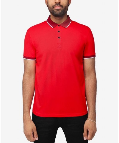 Men's Basic Comfort Tipped Polo Shirt PD16 $23.10 Polo Shirts