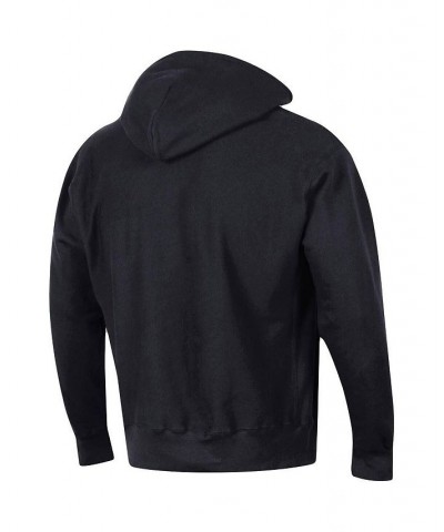 Men's Black Ohio State Buckeyes Vault Logo Reverse Weave Pullover Hoodie $51.29 Sweatshirt