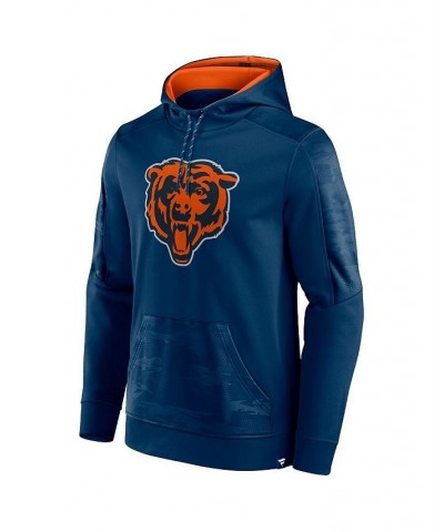 Men's Branded Navy Chicago Bears On The Ball Pullover Hoodie $32.80 Sweatshirt