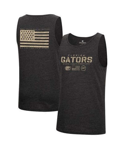 Men's Heathered Black Florida Gators Military-Inspired Appreciation OHT Transport Tank Top $20.79 T-Shirts