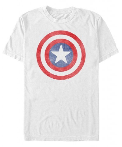 Men's Captain Classic Short Sleeve Crew T-shirt White $20.64 T-Shirts