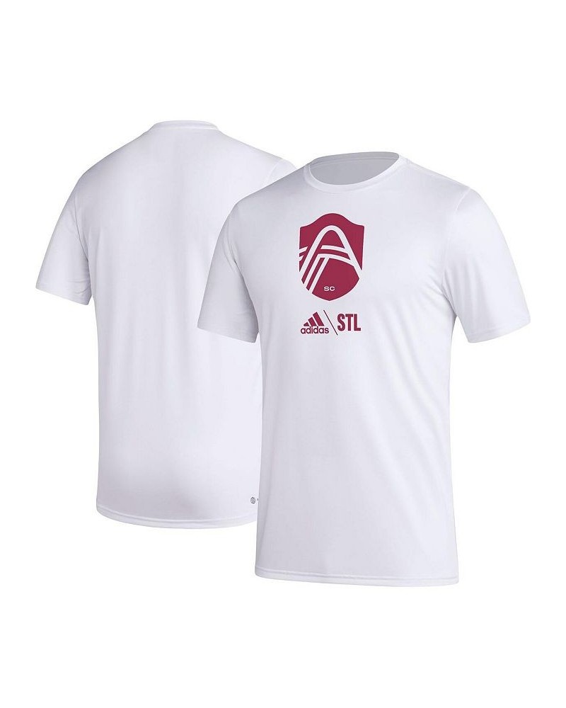 Men's White St. Louis City SC Icon T-shirt $19.80 T-Shirts