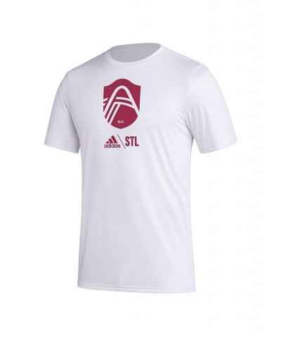 Men's White St. Louis City SC Icon T-shirt $19.80 T-Shirts