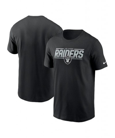 Men's Black Las Vegas Raiders Muscle T-shirt $15.48 T-Shirts