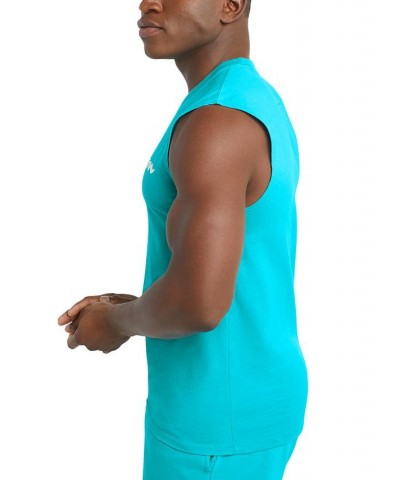 Men's Logo Sleeveless T-Shirt Green $15.53 T-Shirts