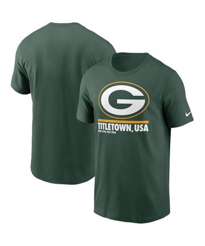 Men's Green Green Bay Packers Hometown Collection Title Town T-shirt $16.00 T-Shirts