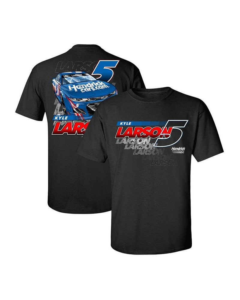 Men's Black Kyle Larson Hendrickcars.com Car 2 -Spot T-shirt $16.34 T-Shirts