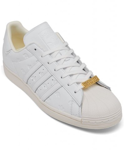 adidas Men's Originals Superstar Casual Sneakers White $40.00 Shoes