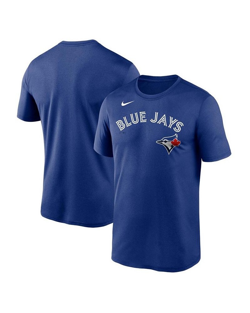 Men's Royal Toronto Blue Jays Wordmark Legend T-shirt $25.99 T-Shirts