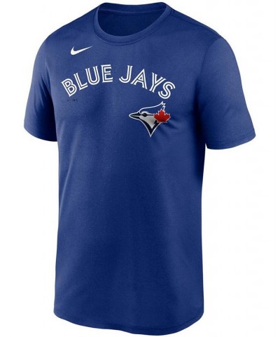 Men's Royal Toronto Blue Jays Wordmark Legend T-shirt $25.99 T-Shirts