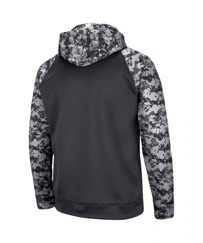 Men's Charcoal Rhode Island Rams OHT Military-Inspired Appreciation Digital Camo Pullover Hoodie $31.31 Sweatshirt