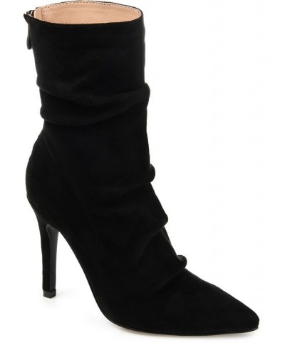 Women's Markie Stiletto Booties Black $45.10 Shoes