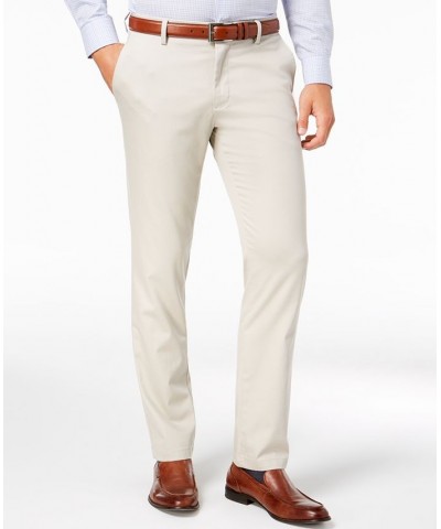 Signature Lux Cotton Stretch Khaki Pants Collection White $27.60 Pants