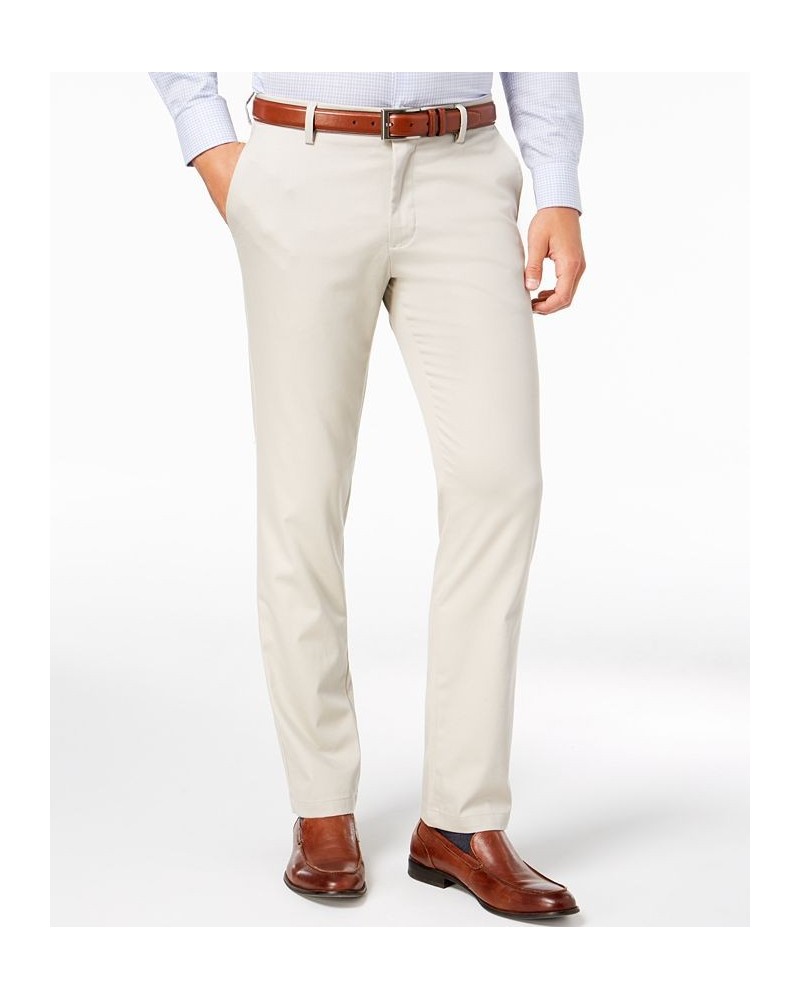 Signature Lux Cotton Stretch Khaki Pants Collection White $27.60 Pants