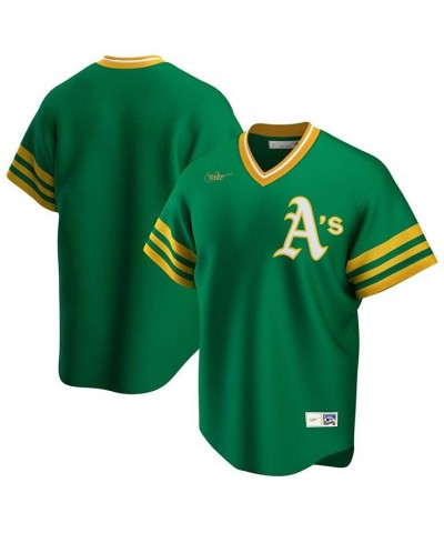 Men's Kelly Green Oakland Athletics Road Cooperstown Collection Team Jersey $44.95 Jersey