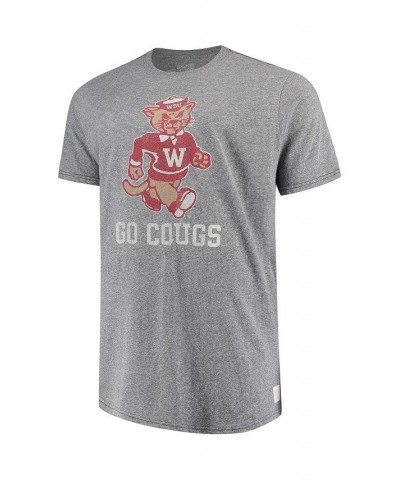 Men's Gray Washington State Cougars Big and Tall Tri-Blend T-shirt $28.49 T-Shirts