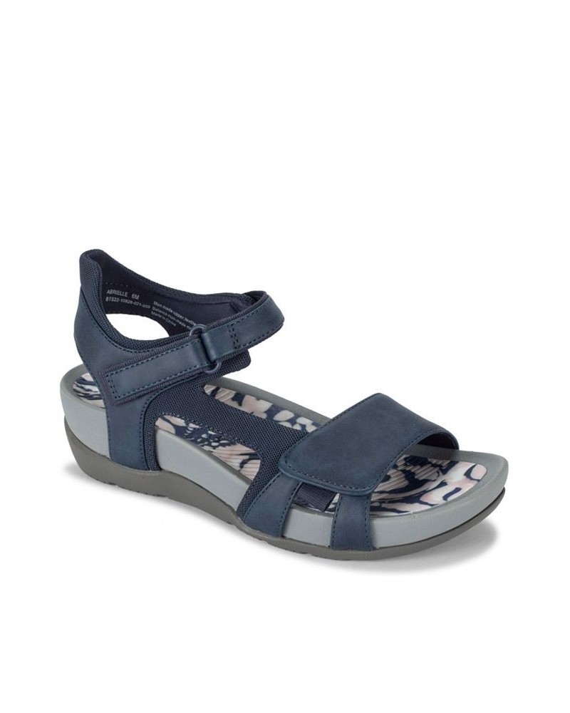 Women's Abrielle Sporty Sandals Blue $38.27 Shoes