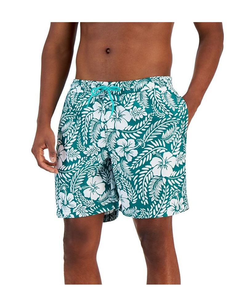 Men's Johnson Swim Trunks Green $12.74 Swimsuits