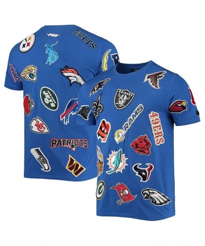 Men's Royal Nfl League Wordmark T-shirt $63.00 T-Shirts