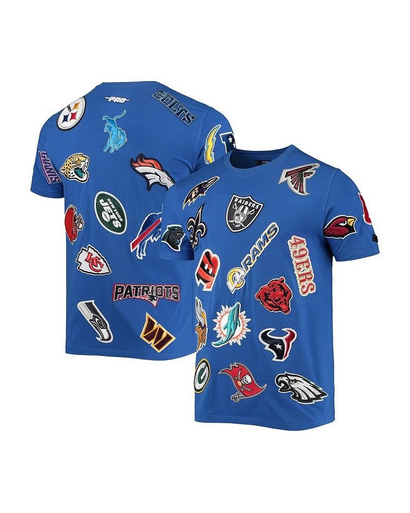 Men's Royal Nfl League Wordmark T-shirt $63.00 T-Shirts