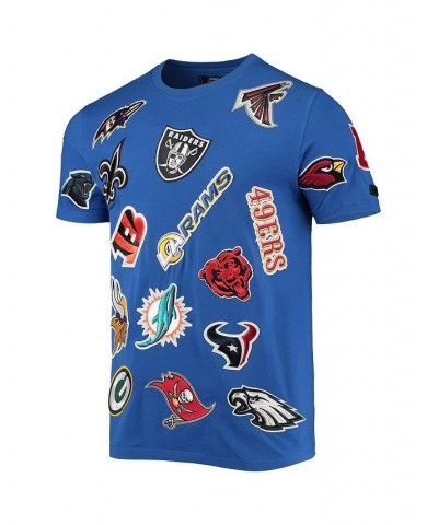 Men's Royal Nfl League Wordmark T-shirt $63.00 T-Shirts