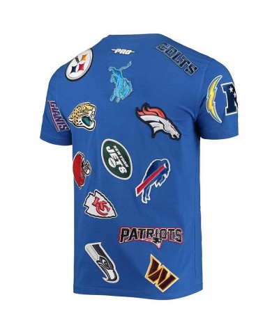 Men's Royal Nfl League Wordmark T-shirt $63.00 T-Shirts