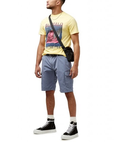 Men's Hormoz Cargo Shorts Blue $22.70 Shorts