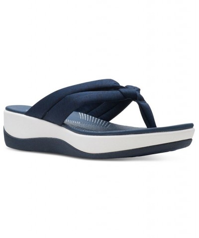 Women's Cloudsteppers™ Arla Kaylie Slip-On Thong Sandals Blue $39.75 Shoes