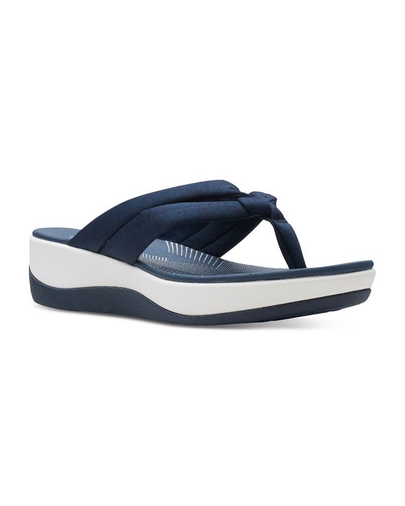 Women's Cloudsteppers™ Arla Kaylie Slip-On Thong Sandals Blue $39.75 Shoes