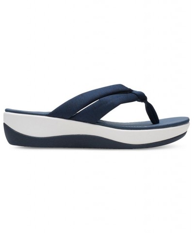 Women's Cloudsteppers™ Arla Kaylie Slip-On Thong Sandals Blue $39.75 Shoes