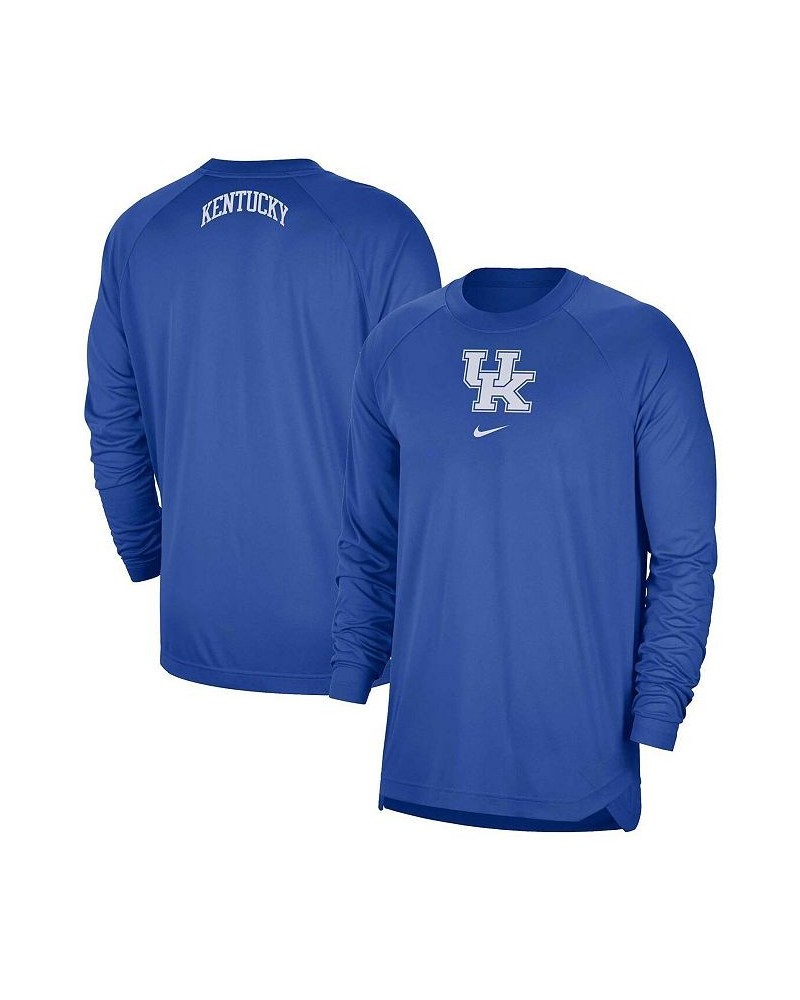 Men's Royal Kentucky Wildcats Basketball Spotlight Performance Raglan T-shirt $37.09 T-Shirts