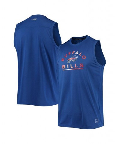 Men's Royal Buffalo Bills Rebound Tank Top $28.59 T-Shirts