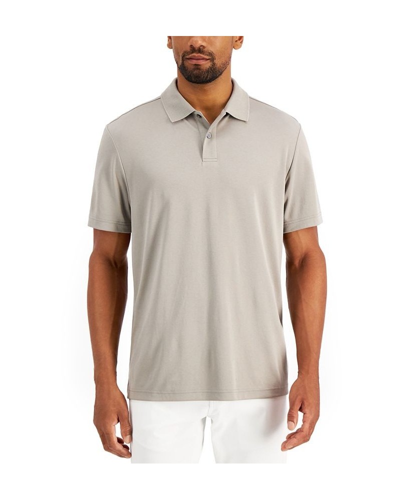 Men's Regular-Fit Solid Supima Blend Cotton Polo Shirt PD04 $18.87 Polo Shirts