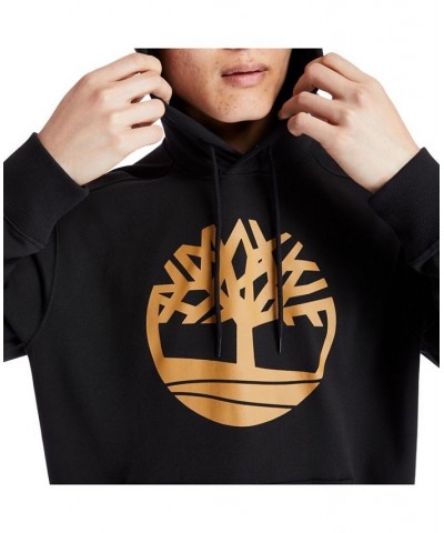 Men's Core Regular-Fit Logo Hoodie Black $32.90 Sweatshirt