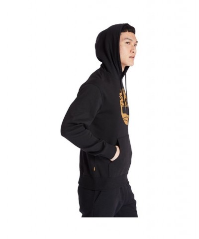 Men's Core Regular-Fit Logo Hoodie Black $32.90 Sweatshirt