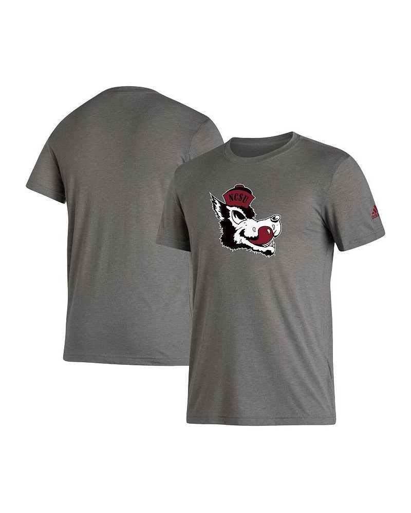 Men's Gray NC State Wolfpack Basics Heritage Tri-Blend T-shirt $22.05 T-Shirts