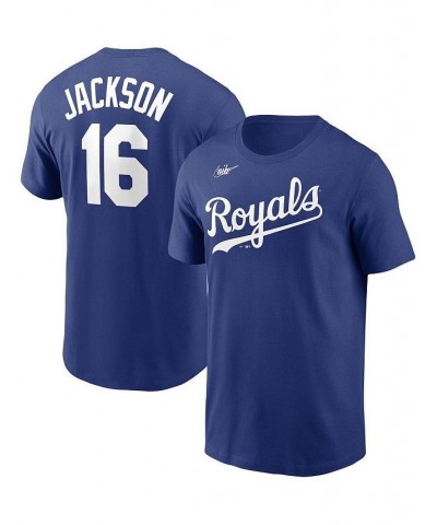 Men's Bo Jackson Royal Kansas City Royals Cooperstown Collection Name & Number T-shirt $21.50 T-Shirts