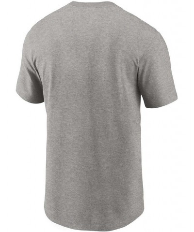 Men's Heathered Gray Tampa Bay Buccaneers Primary Logo T-shirt $21.59 T-Shirts