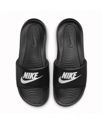 Men's Victori One Slide Sandals Black $22.50 Shoes