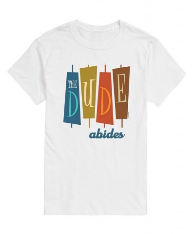 Men's The Big Lebowski The Dude T-shirt White $20.99 T-Shirts