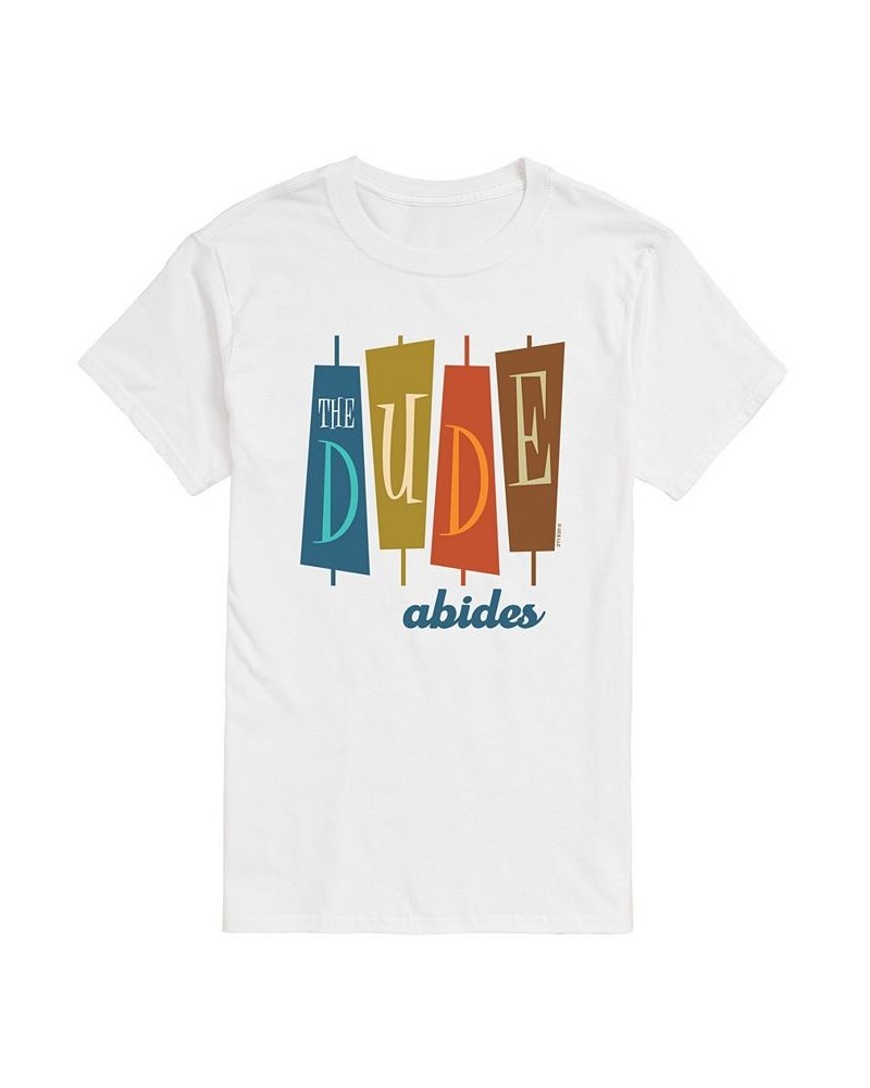 Men's The Big Lebowski The Dude T-shirt White $20.99 T-Shirts