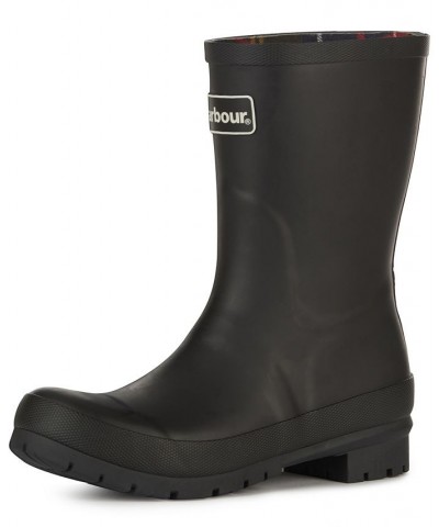 Women's Banbury Mid-Cut Rain Boots Black $45.00 Shoes