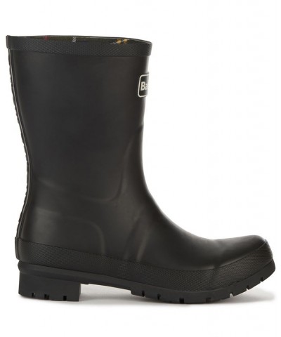 Women's Banbury Mid-Cut Rain Boots Black $45.00 Shoes