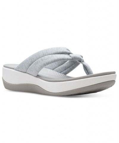 Women's Cloudsteppers™ Arla Kaylie Slip-On Thong Sandals Gray $39.75 Shoes