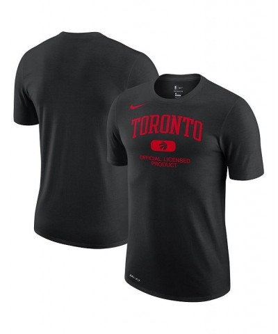 Men's Black Toronto Raptors Essential Heritage Performance T-shirt $17.64 T-Shirts