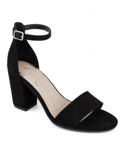 Women's Machelene Dress Heel Sandals Black $34.45 Shoes