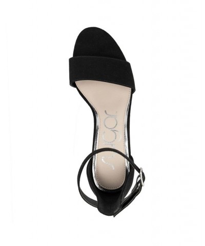 Women's Machelene Dress Heel Sandals Black $34.45 Shoes